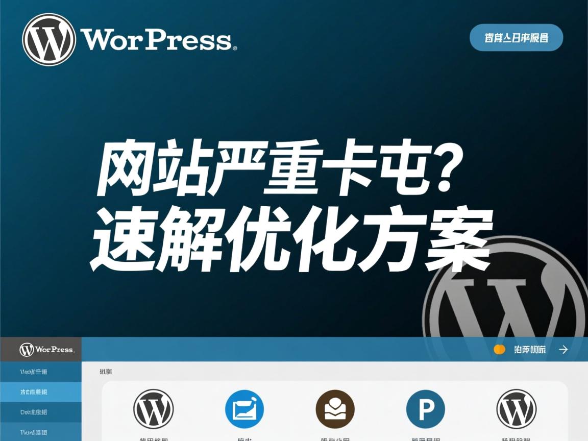 WordPress网站严重卡顿?速解优化方案 第1张 WordPress网站严重卡顿?速解优化方案 第1张