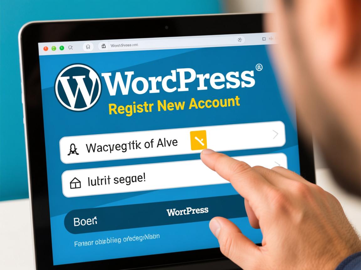 WordPress如何注册新账号? 第2张 WordPress如何注册新账号? 第2张