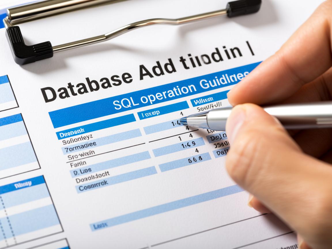 如何向数据库表添加列?SQL操作指南 第1张 如何向数据库表添加列?SQL操作指南 第1张