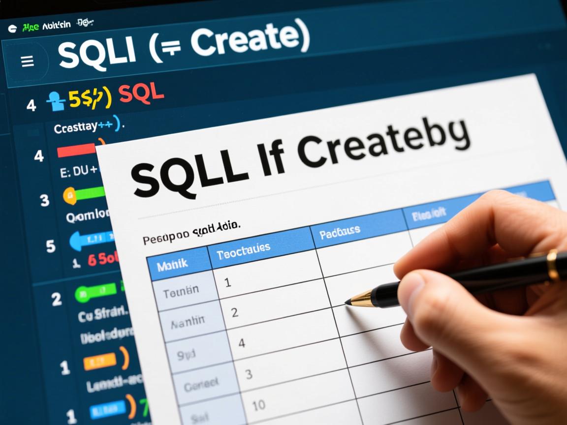 SQL如何创建表? 第2张 SQL如何创建表? 第2张