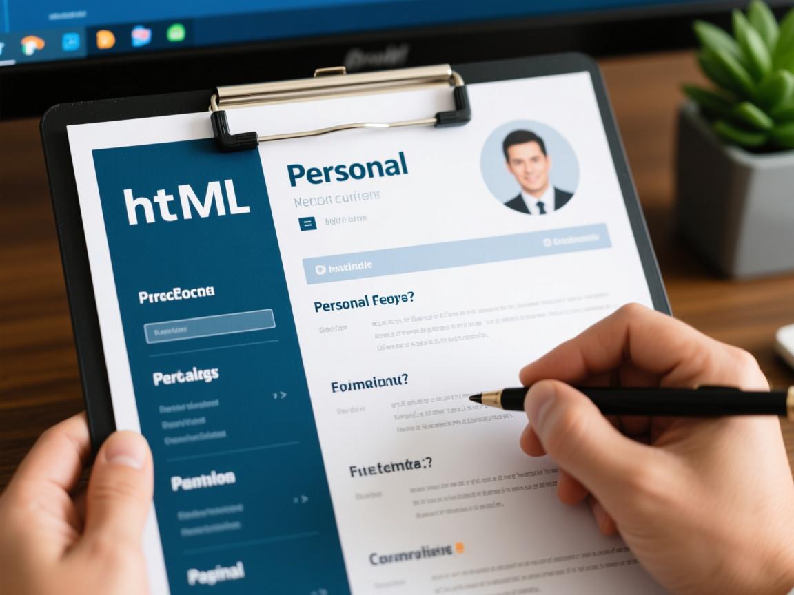 如何用HTML轻松制作个人简历? 第2张 如何用HTML轻松制作个人简历? 第2张