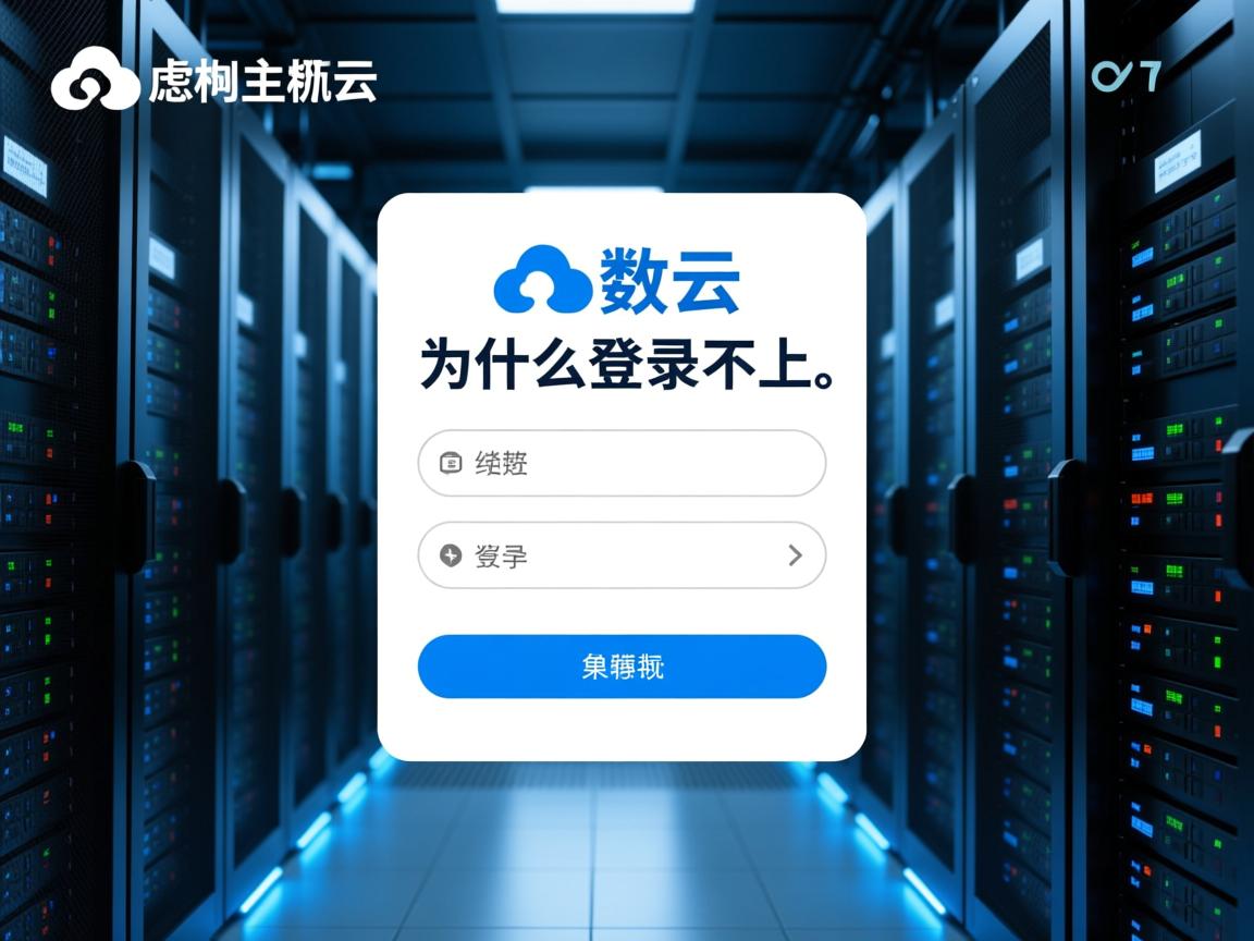 乐数云虚拟主机为什么登录不上？  第2张
