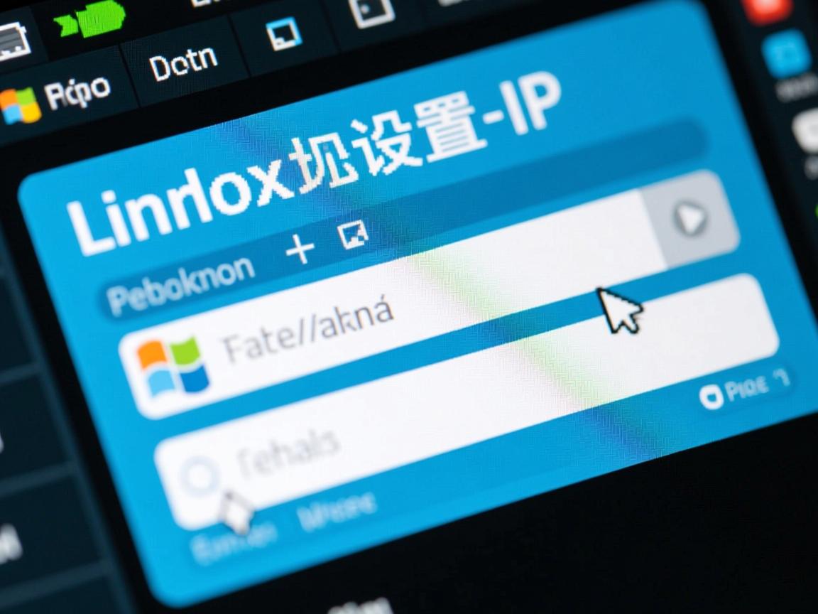 Linux怎么设置IP地址  第3张
