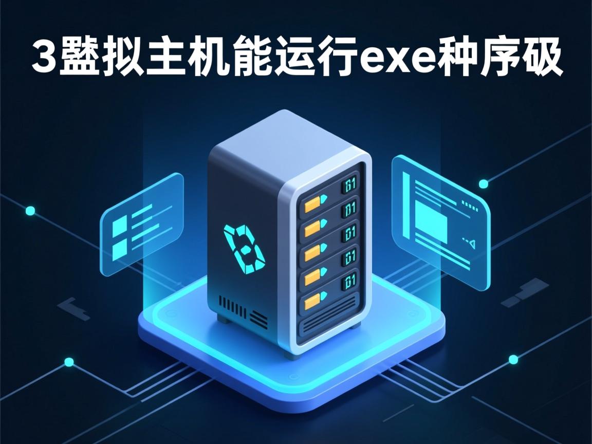 x3虚拟主机能运行exe程序吗