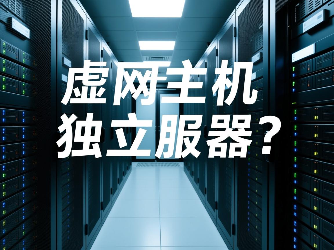 万网虚拟主机还是独立服务器？