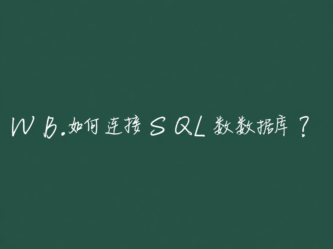 VB如何连接SQL数据库? 第2张 VB如何连接SQL数据库? 第2张