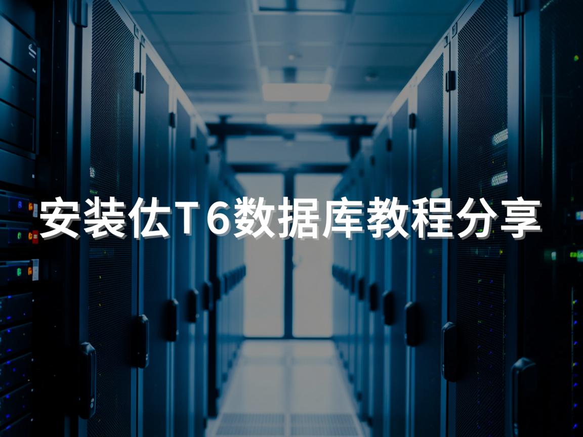 如何安装用友T6数据库？教程分享