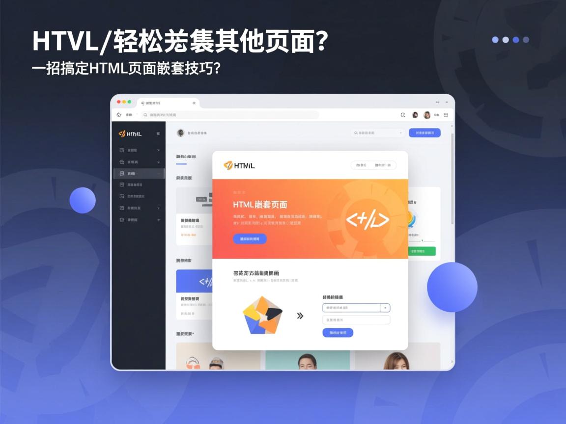HTML如何轻松嵌套其他页面?,HTML嵌套页面的简单方法?,一招搞定HTML页面嵌套技巧? 第1张 HTML如何轻松嵌套其他页面?,HTML嵌套页面的简单方法?,一招搞定HTML页面嵌套技巧? 第1张