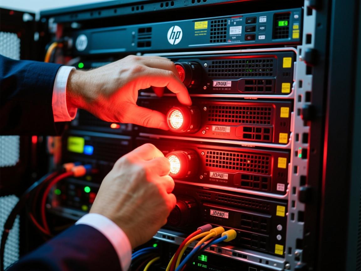 惠普服务器突发闪红灯警报该如何紧急应对? 第3张 惠普服务器突发闪红灯警报该如何紧急应对? 第3张