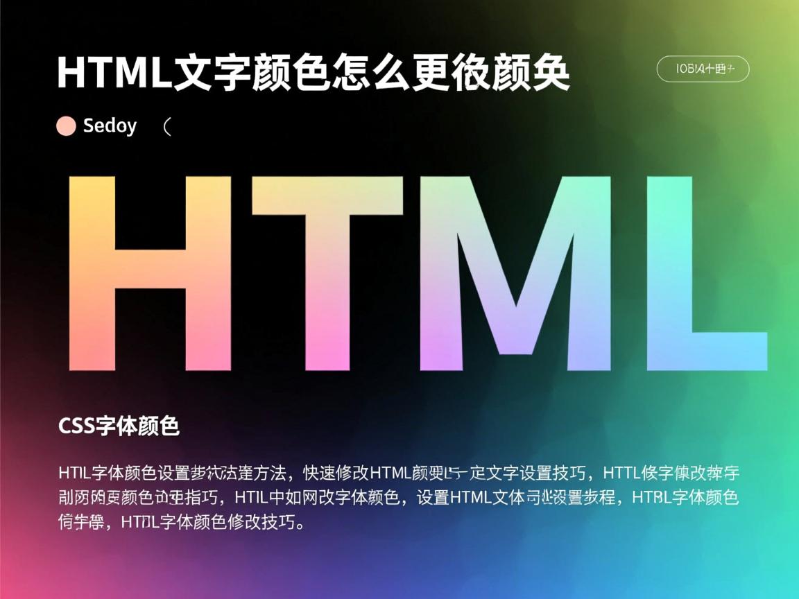 如何设置HTML字体颜色?,HTML文字颜色怎么更改?,CSS字体颜色设置方法,快速修改HTML文字颜色,HTML字体颜色设置指南,改变网页文字颜色技巧,HTML中如何改字体颜色?,网页文字颜色设置教程,设置HTML字体颜色步骤,HTML字体颜色修改技巧 第3张 如何设置HTML字体颜色?,HTML文字颜色怎么更改?,CSS字体颜色设置方法,快速修改HTML文字颜色,HTML字体颜色设置指南,改变网页文字颜色技巧,HTML中如何改字体颜色?,网页文字颜色设置教程,设置HTML字体颜色步骤,HTML字体颜色修改技巧 第3张