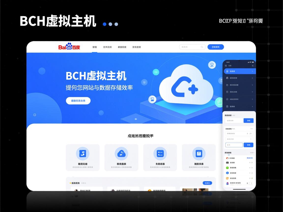 百度智能云BCH虚拟主机如何提升您的网站与数据存储效率? 第3张 百度智能云BCH虚拟主机如何提升您的网站与数据存储效率? 第3张