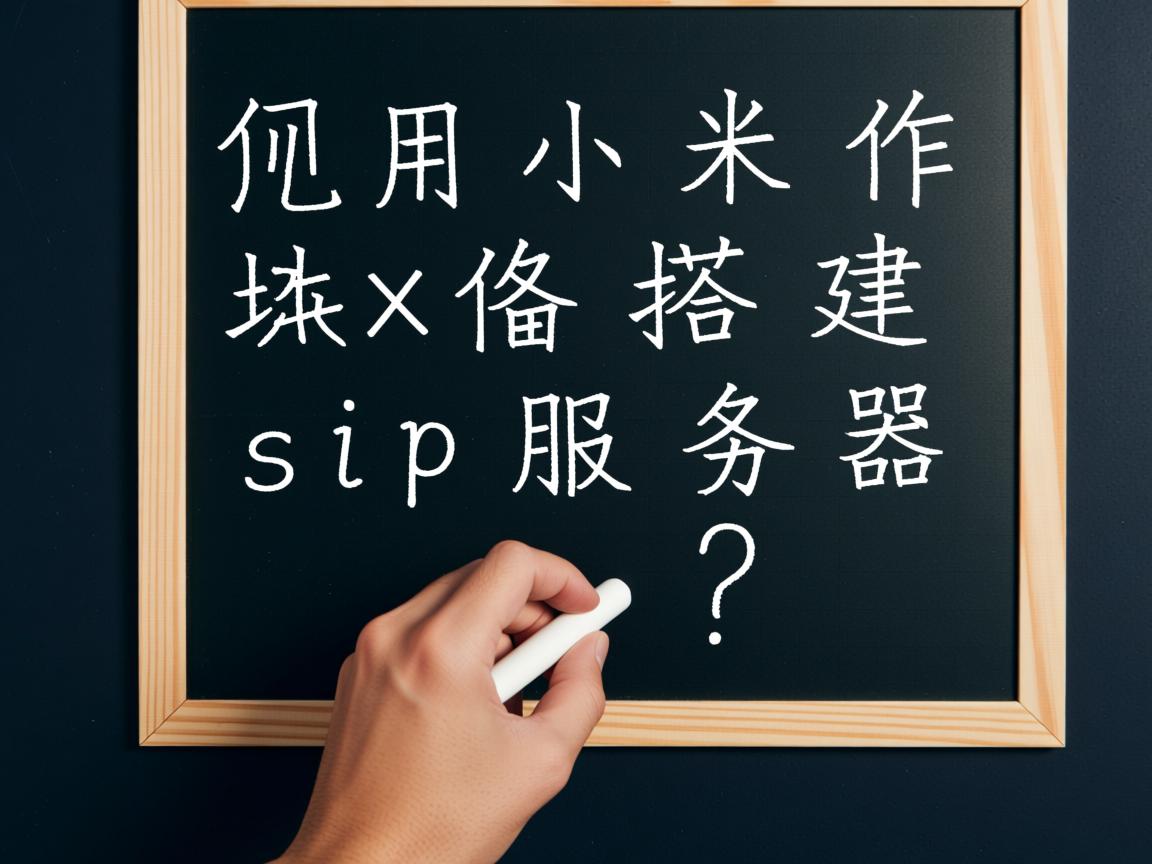 如何用小米设备搭建sip服务器? 第2张 如何用小米设备搭建sip服务器? 第2张