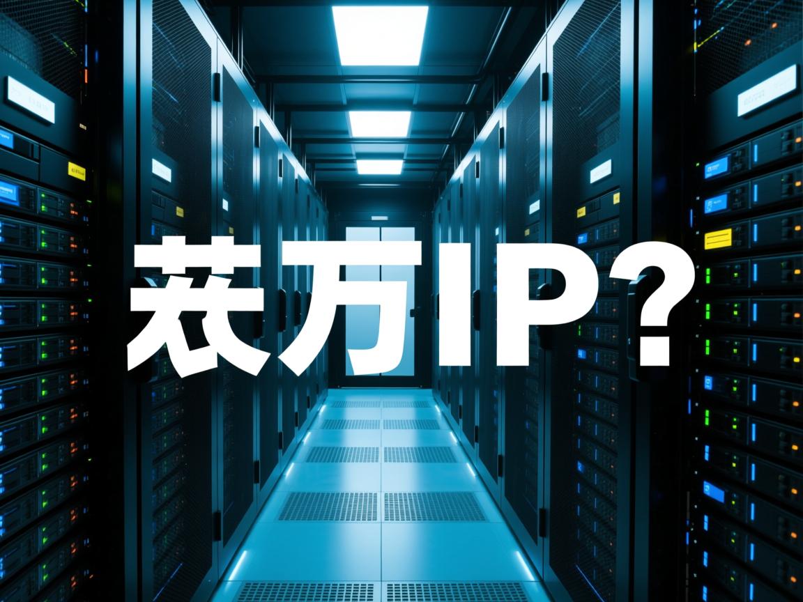 虚拟主机一天撑得住几万IP吗？