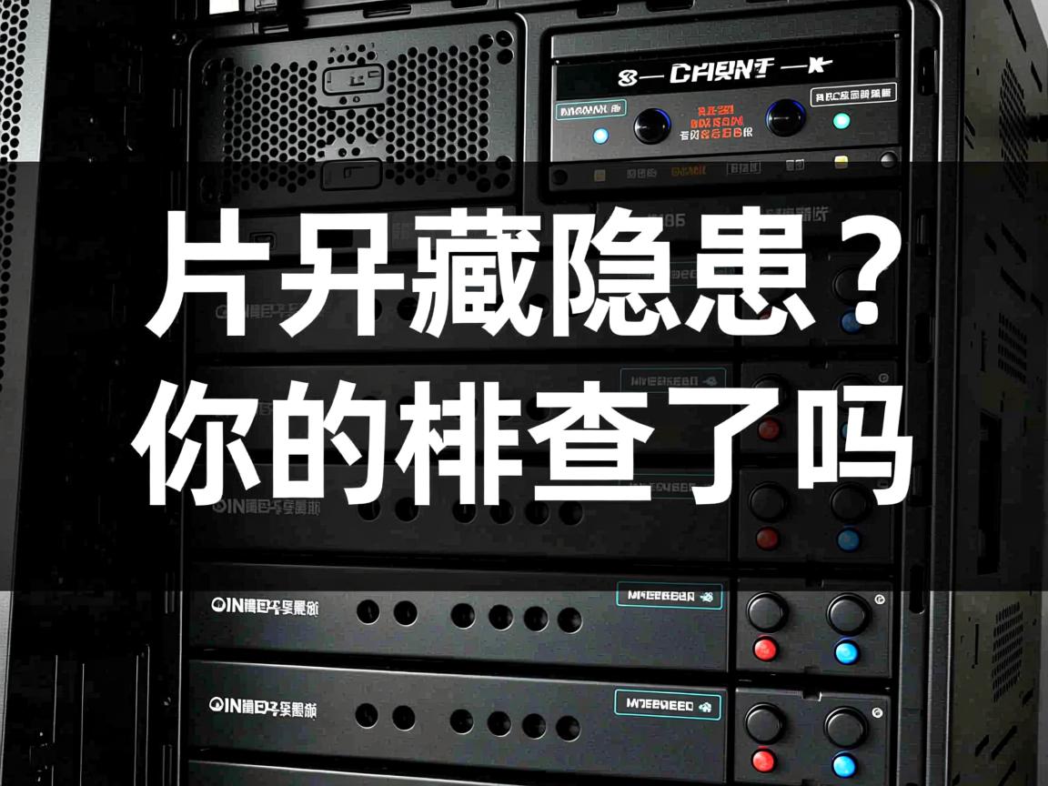 刀片服务器藏隐患？你的排查了吗