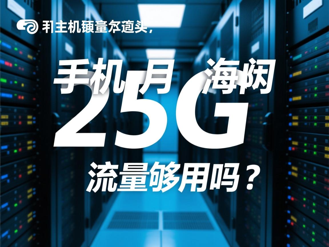 虚拟主机25G月流量够用吗? 第2张 虚拟主机25G月流量够用吗? 第2张