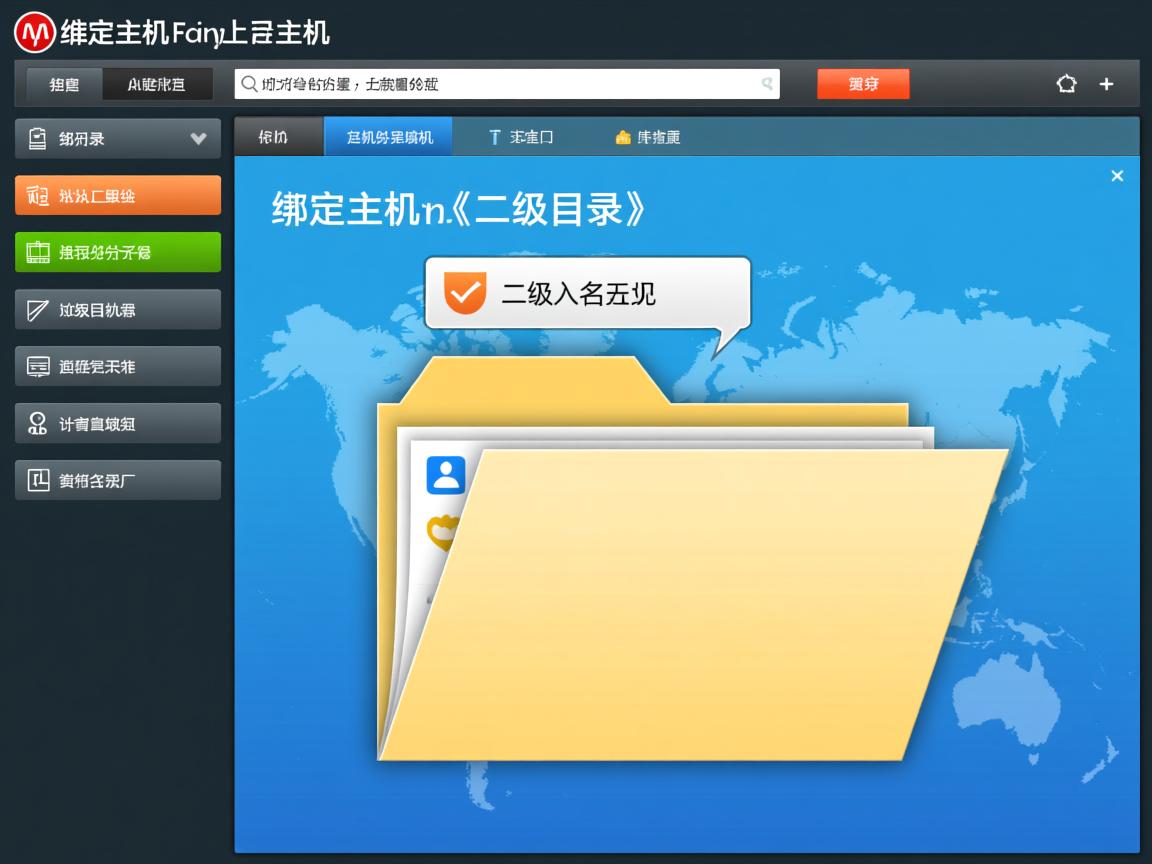 如何绑定虚拟主机子目录到二级域名? 第1张 如何绑定虚拟主机子目录到二级域名? 第1张