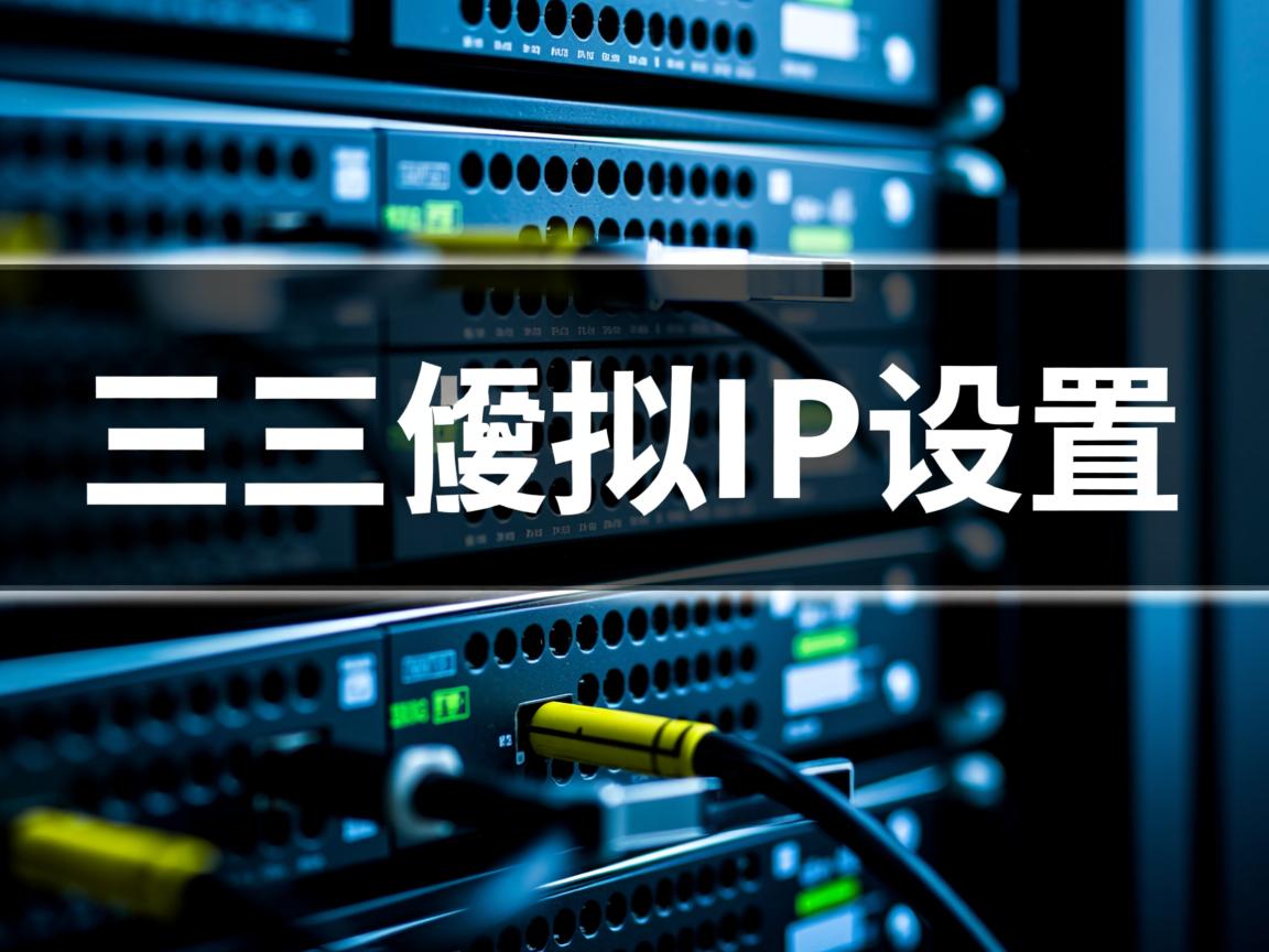 华三虚拟主机IP如何设置  第3张