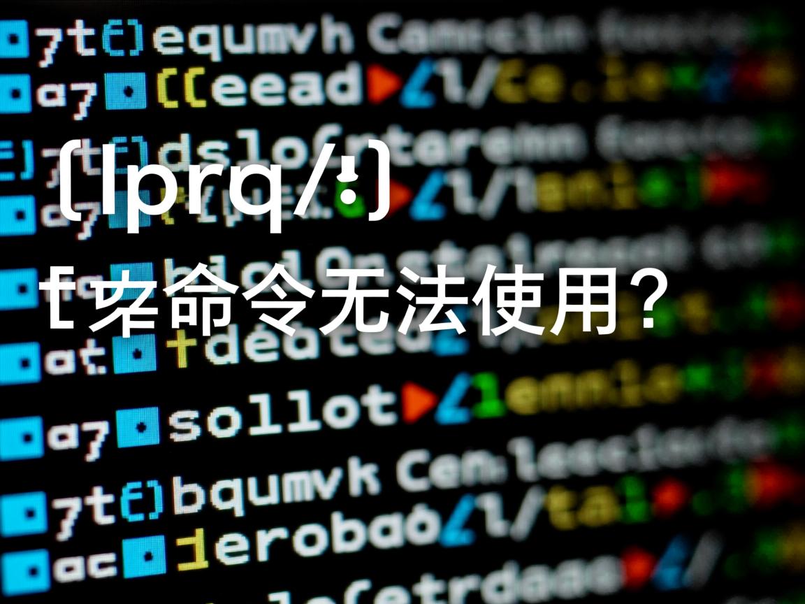 lpr命令无法使用？