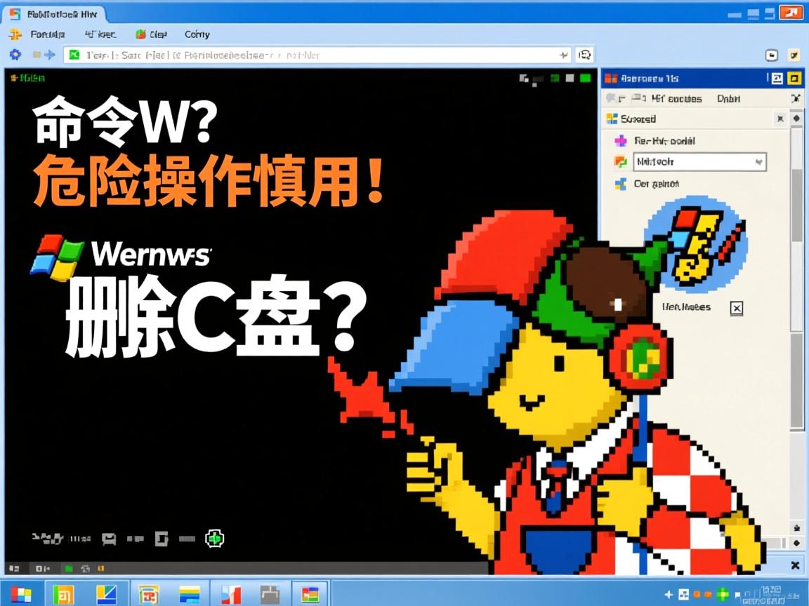 Win98命令删C盘?危险操作慎用! 第1张 Win98命令删C盘?危险操作慎用! 第1张