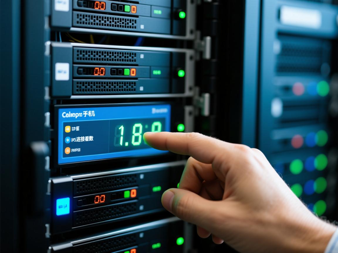 虚拟主机如何快速查看IIS连接数? 第1张 虚拟主机如何快速查看IIS连接数? 第1张