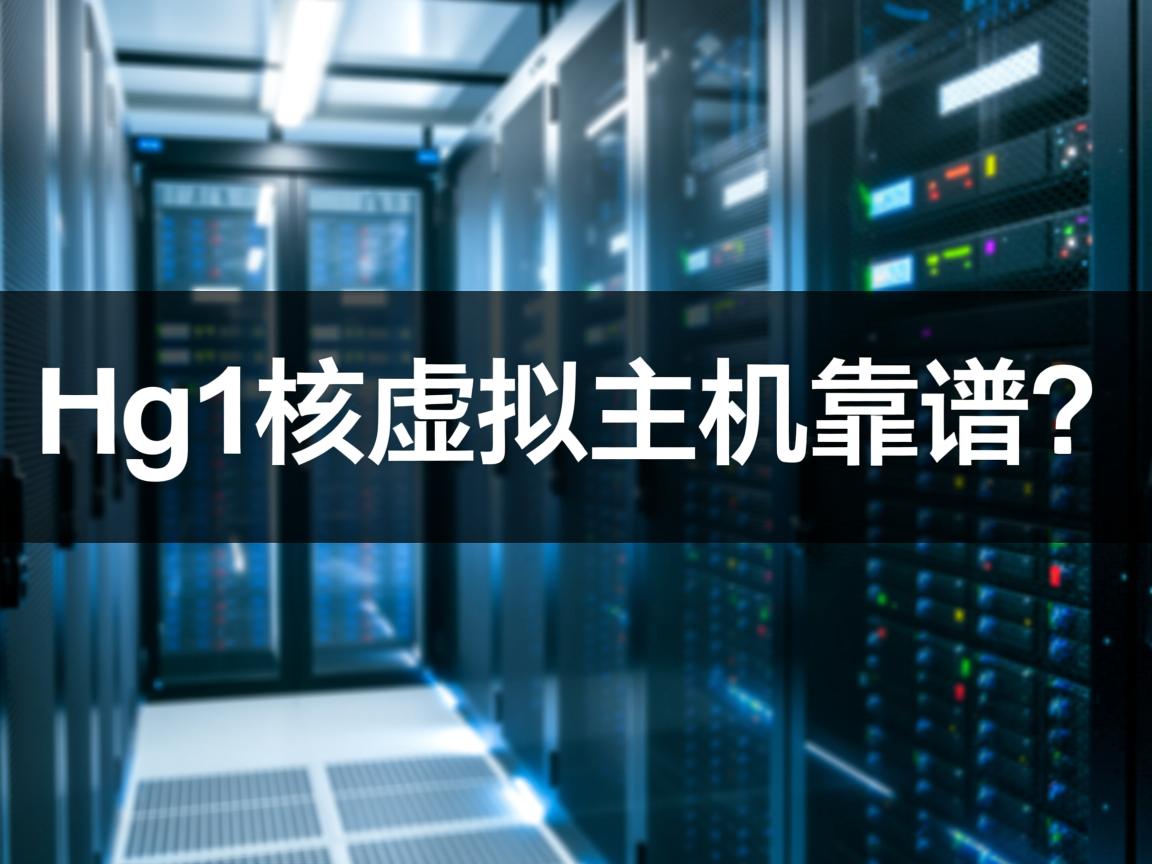1g1核虚拟主机靠谱？  第2张