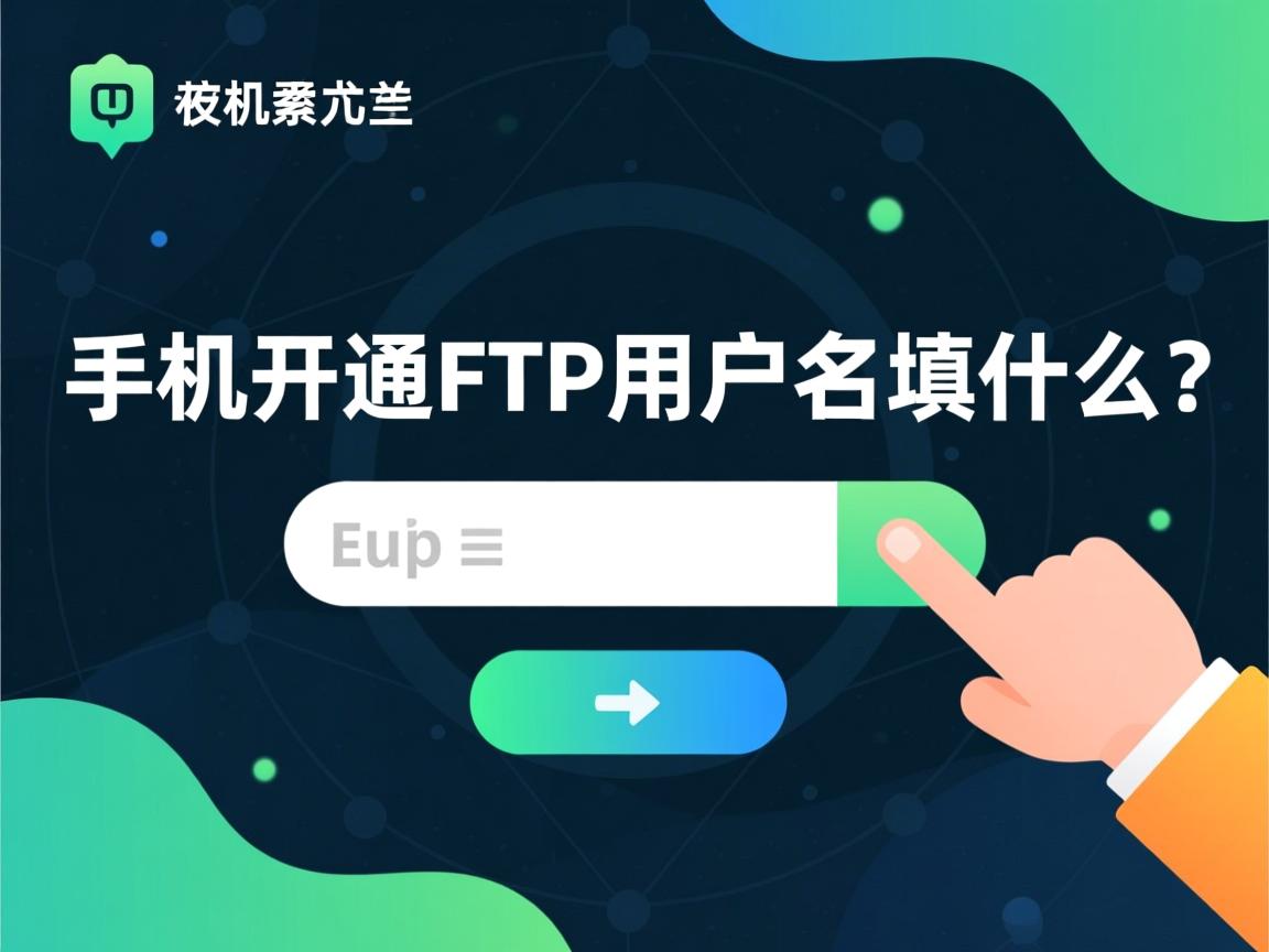 虚拟主机开通FTP用户名填什么? 第3张 虚拟主机开通FTP用户名填什么? 第3张