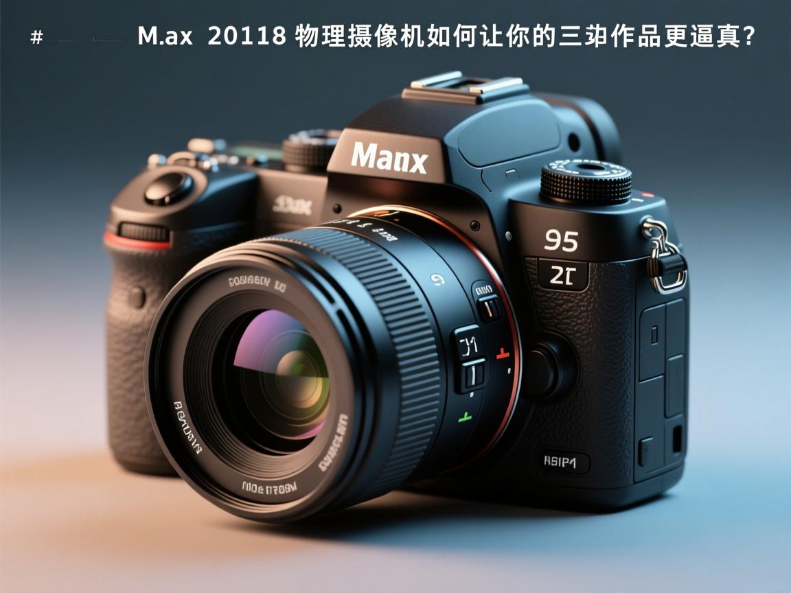 3ds Max 2018物理摄像机如何让你的三维作品更逼真? 第1张 3ds Max 2018物理摄像机如何让你的三维作品更逼真? 第1张