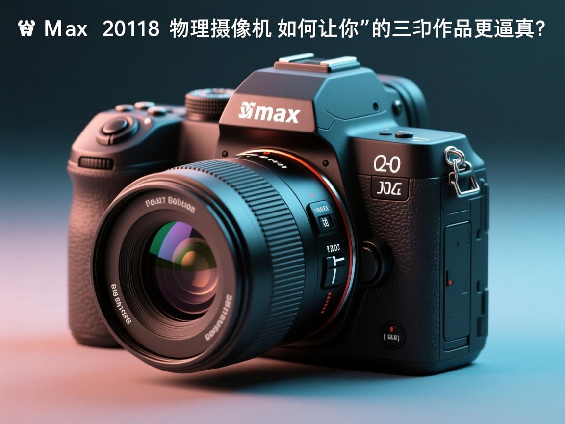3ds Max 2018物理摄像机如何让你的三维作品更逼真? 第3张 3ds Max 2018物理摄像机如何让你的三维作品更逼真? 第3张