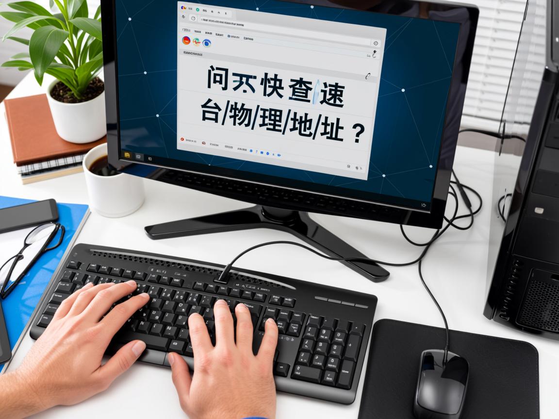 如何快速查询台式机的物理地址? 第1张 如何快速查询台式机的物理地址? 第1张