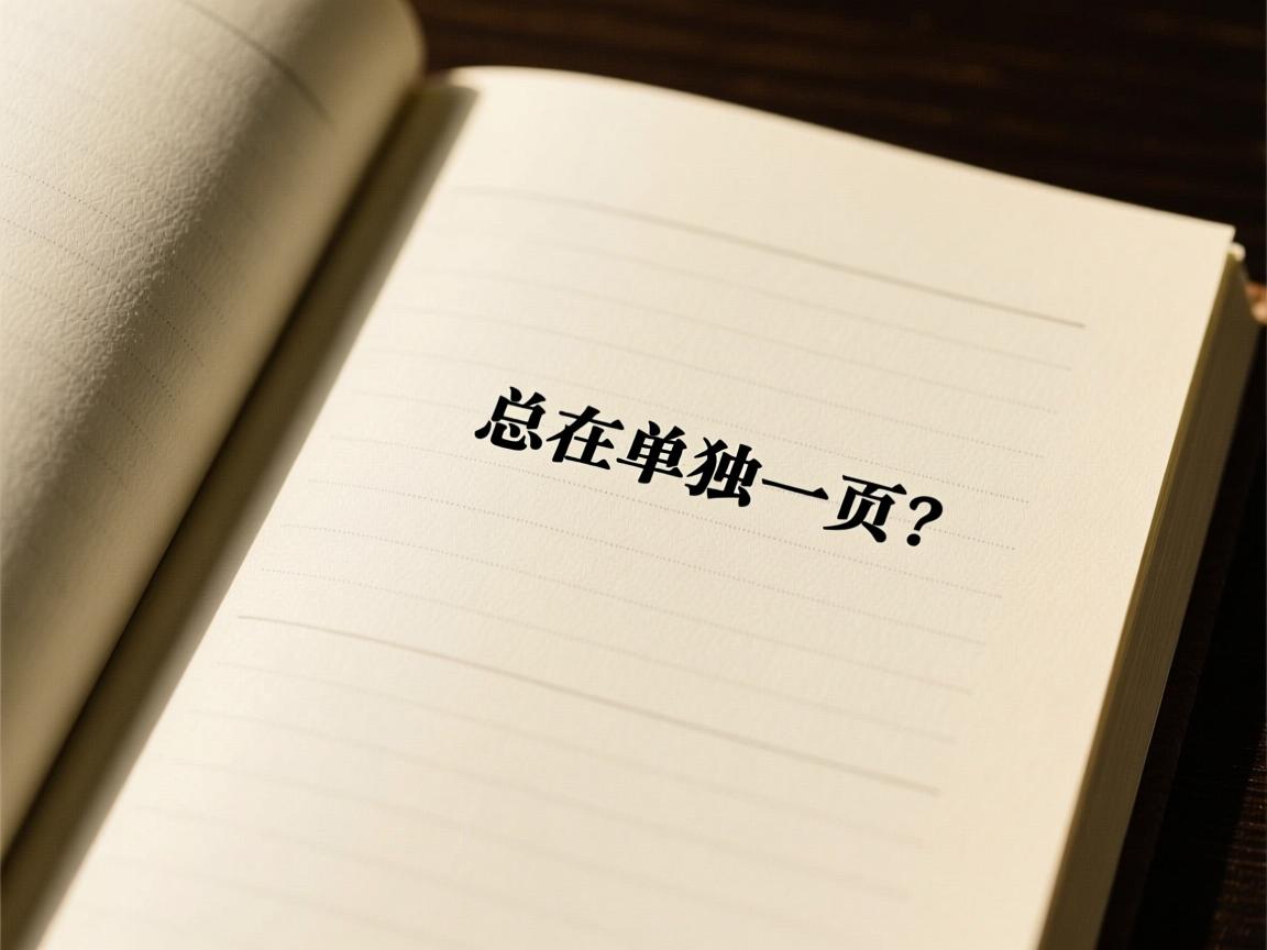 Word首行为何总在单独一页? 第3张 Word首行为何总在单独一页? 第3张