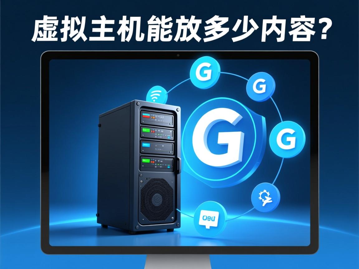 1G虚拟主机能放多少内容？  第1张