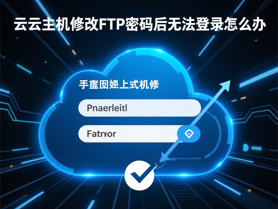 阿里云虚拟主机修改FTP密码后无法登录怎么办  第3张