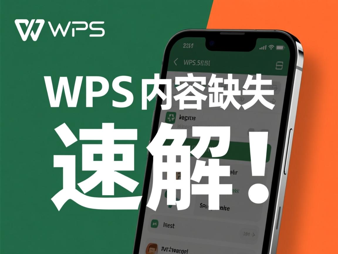 WPS表格发手机内容缺失?速解! 第3张 WPS表格发手机内容缺失?速解! 第3张