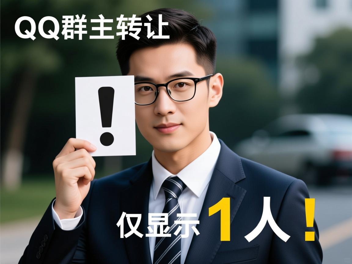 QQ群主转让为何失败？仅显示1人！  第2张