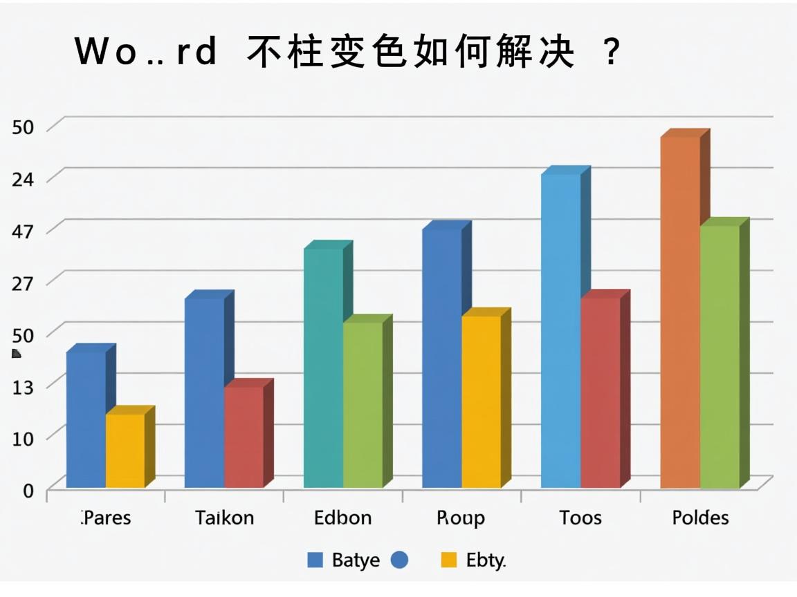 Word柱状图不变色如何解决? 第3张 Word柱状图不变色如何解决? 第3张