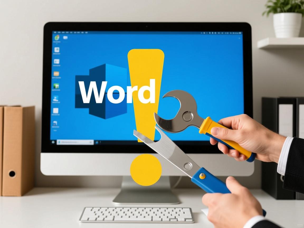桌面Word叹号如何修复? 第1张 桌面Word叹号如何修复? 第1张