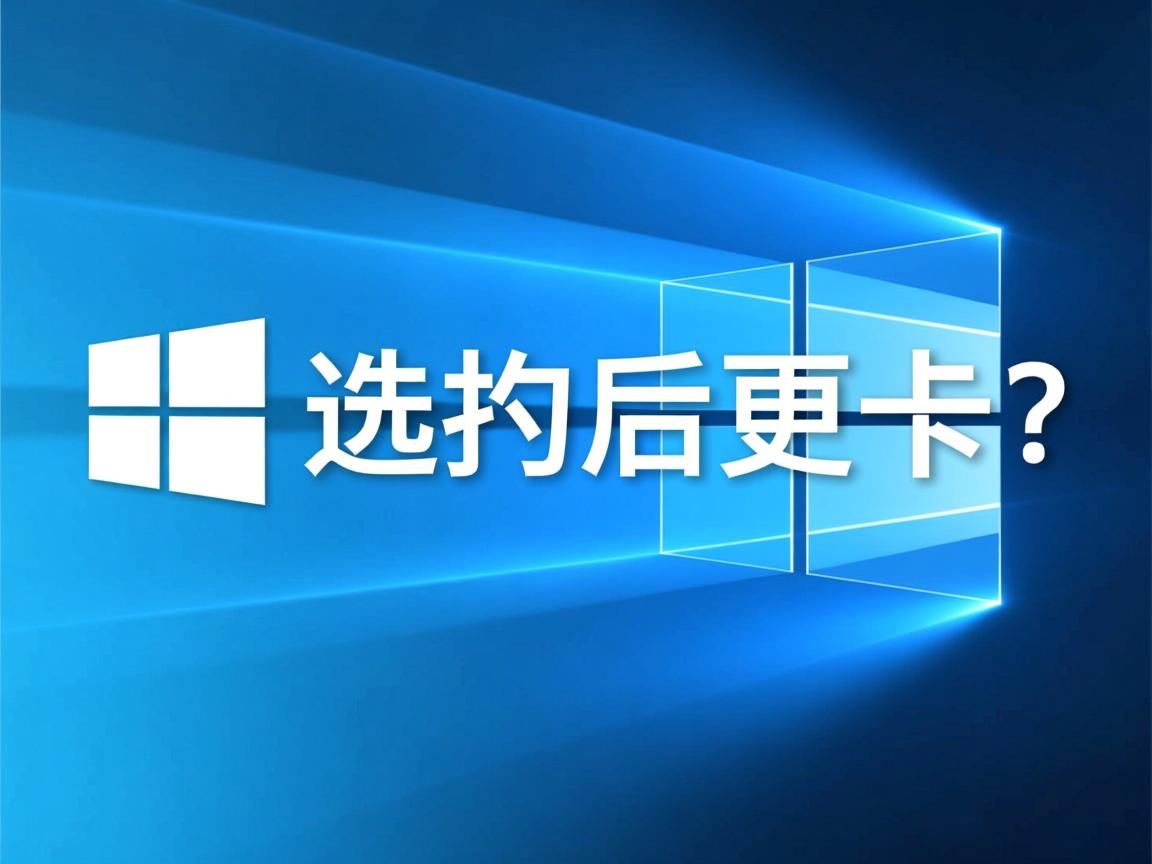 Win10重置后为何更卡? 第2张 Win10重置后为何更卡? 第2张