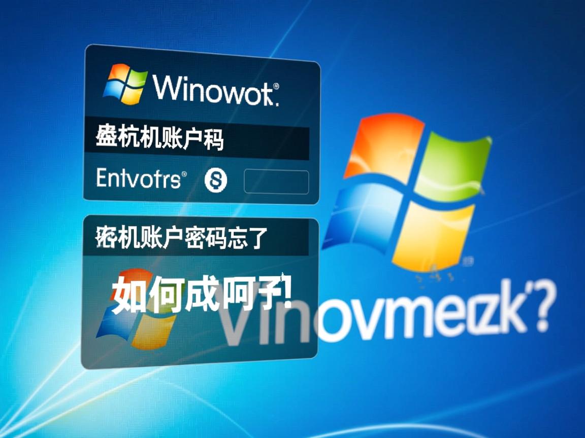 win7物理机账户密码忘了如何找回? 第1张 win7物理机账户密码忘了如何找回? 第1张