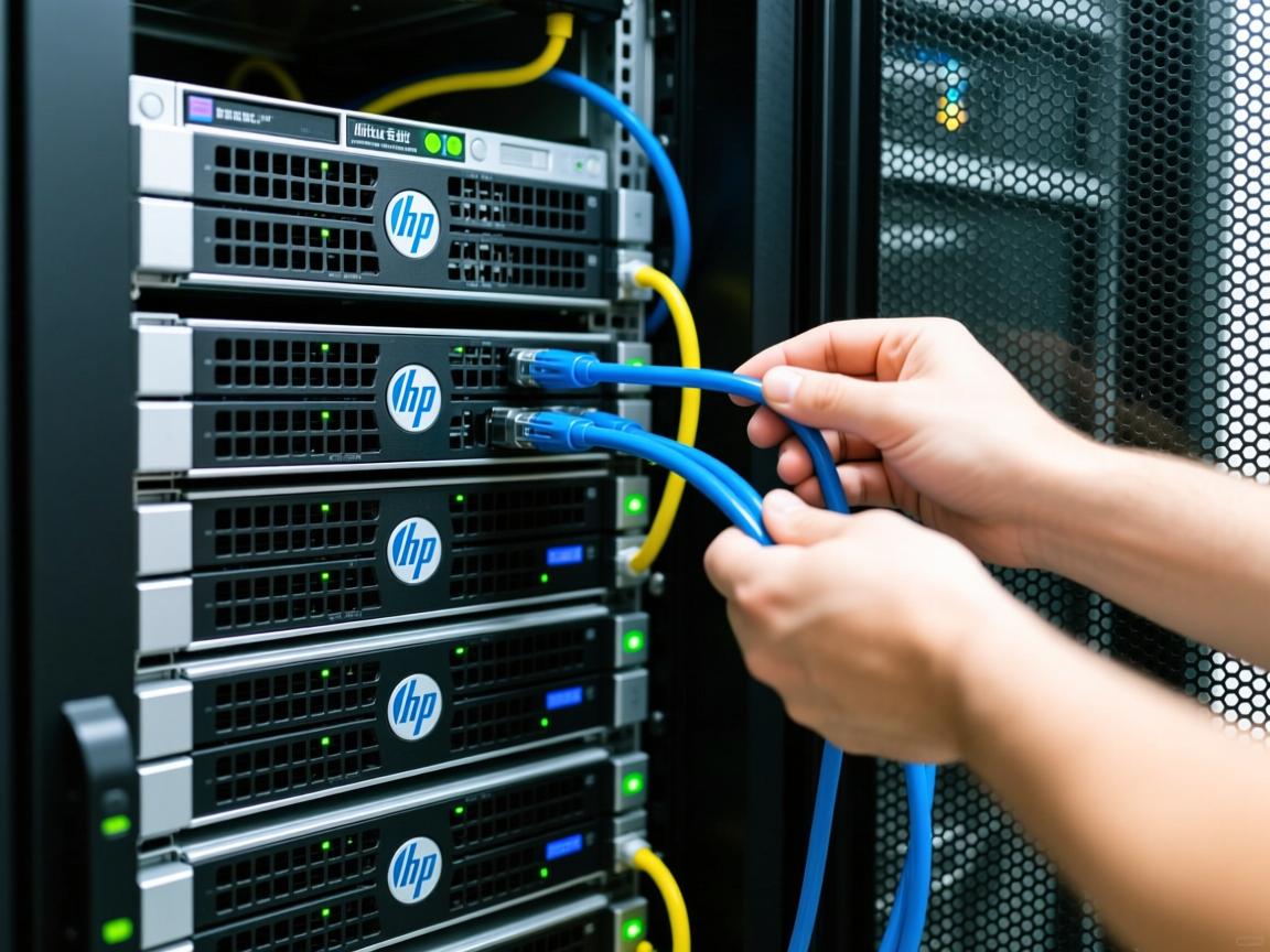 广东HP服务器阵列如何配置虚拟主机？