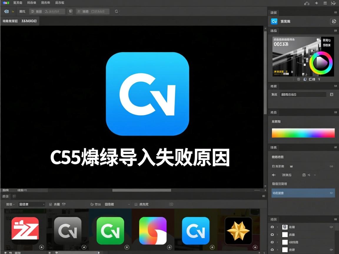 CS8录屏导入失败原因? 第3张 CS8录屏导入失败原因? 第3张
