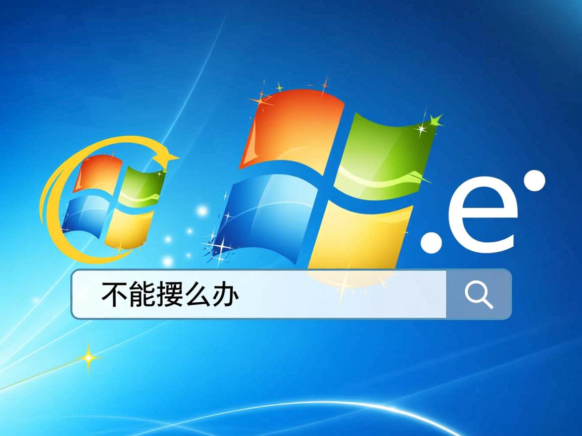 电脑自带IE浏览器不能搜索怎么办 第2张 电脑自带IE浏览器不能搜索怎么办 第2张