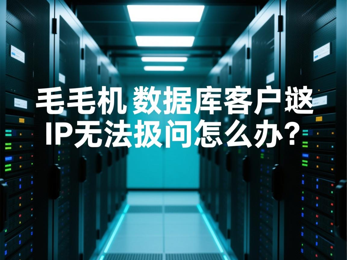 虚拟主机数据库客户端IP无法访问怎么办? 第2张 虚拟主机数据库客户端IP无法访问怎么办? 第2张