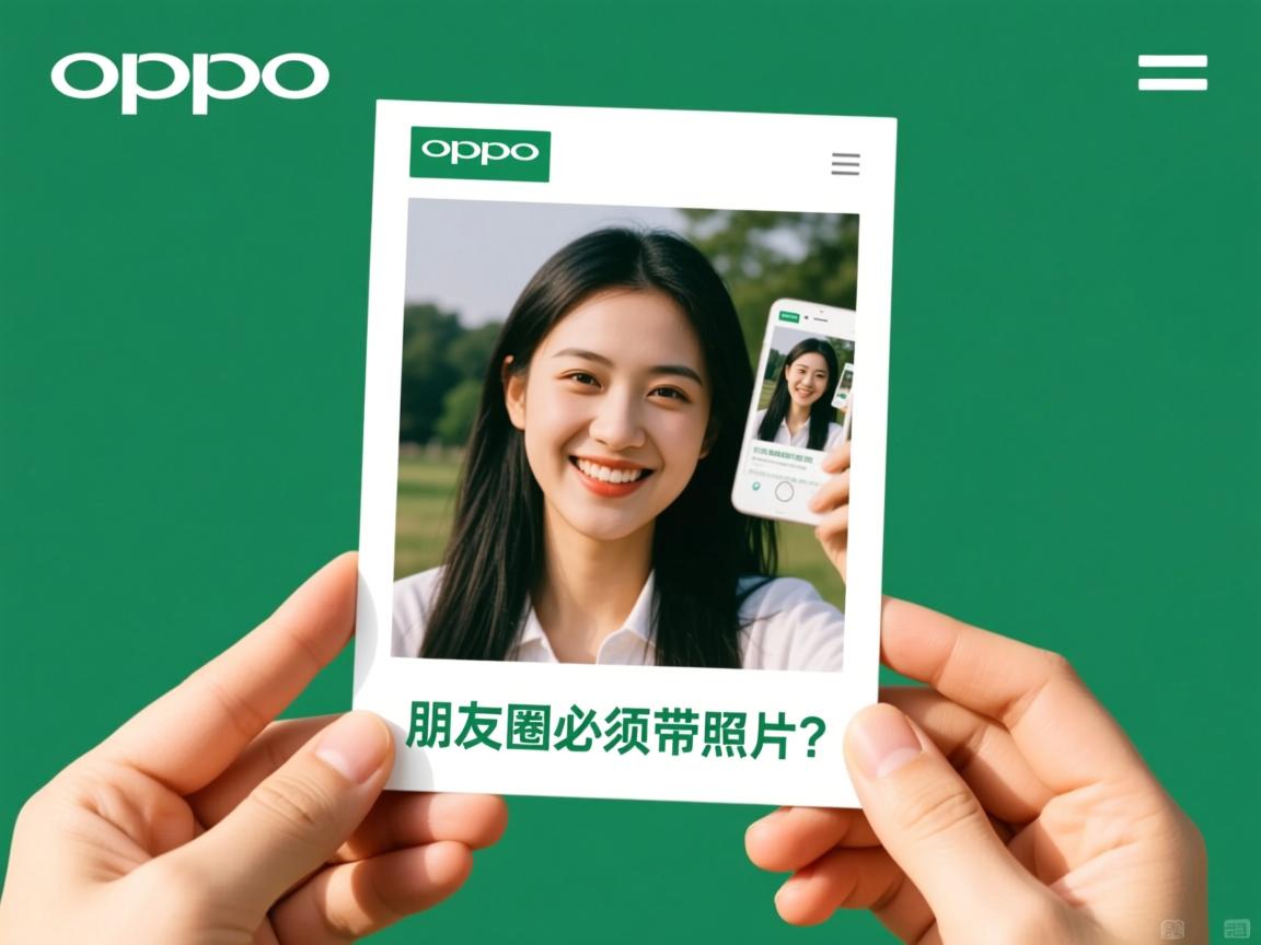 OPPO发朋友圈必须带照片? 第3张 OPPO发朋友圈必须带照片? 第3张