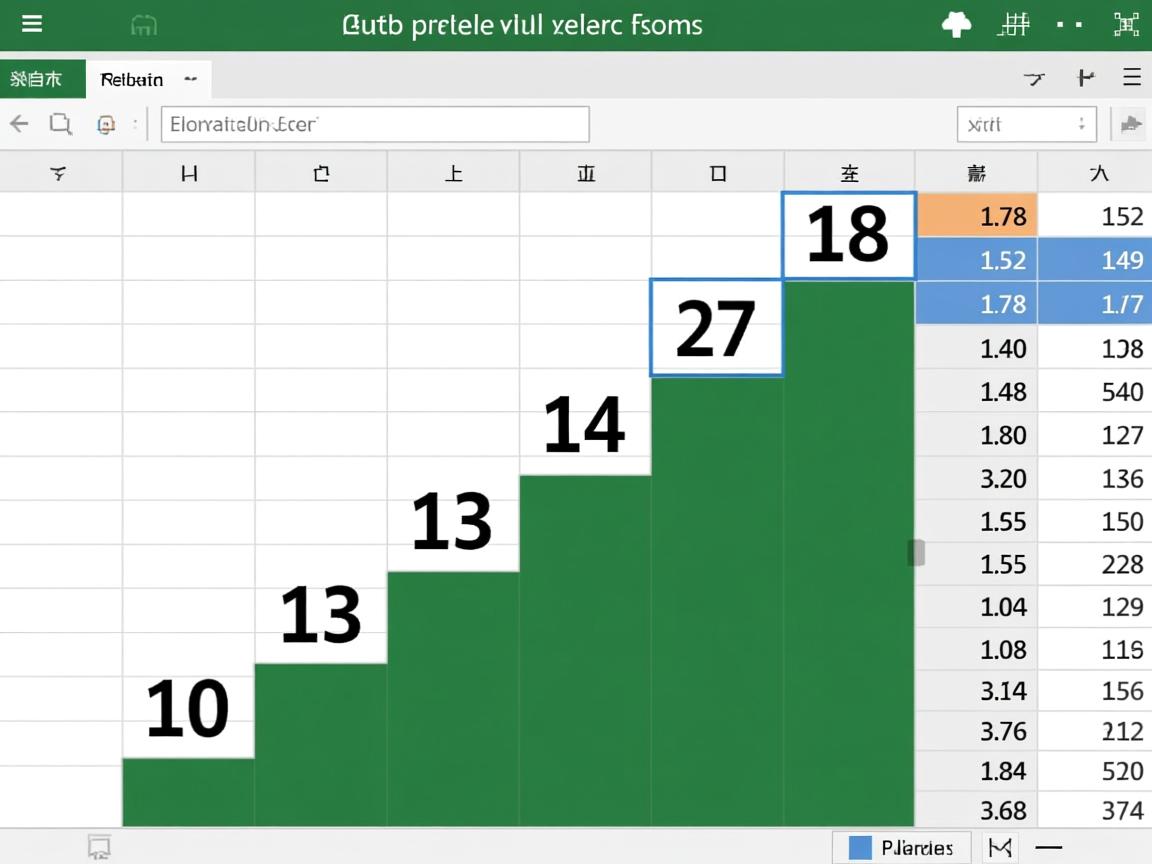 Excel复制表格后数字自动上移原因？  第3张