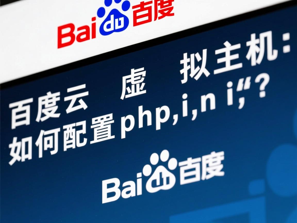 百度云虚拟主机如何配置php.ini? 第1张 百度云虚拟主机如何配置php.ini? 第1张