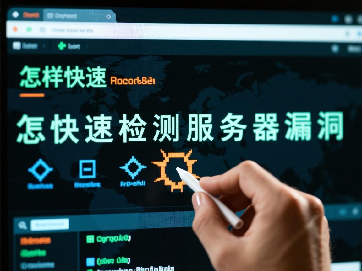 怎样快速检测服务器破绽