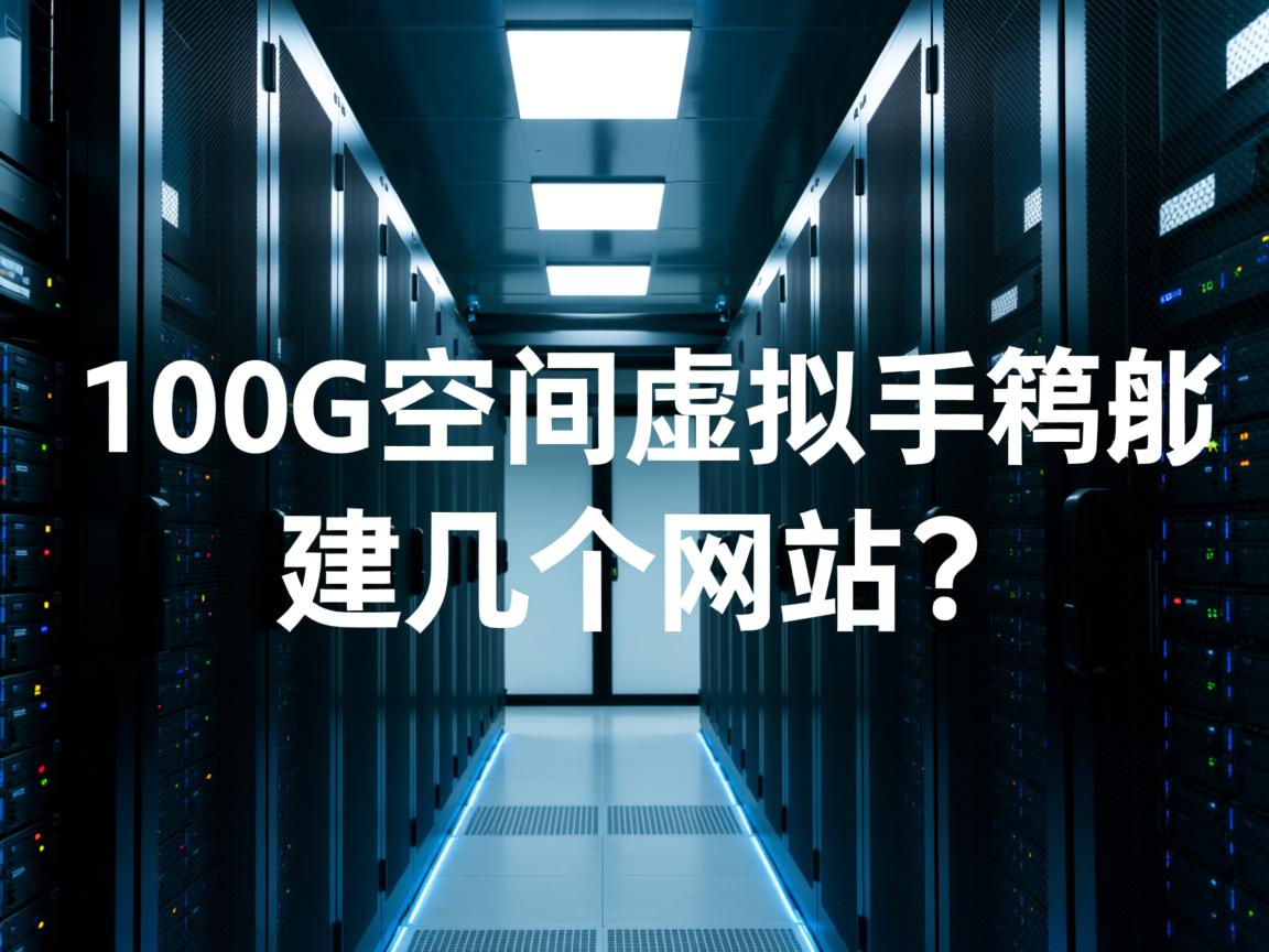 100G空间虚拟主机够建几个网站? 第2张 100G空间虚拟主机够建几个网站? 第2张