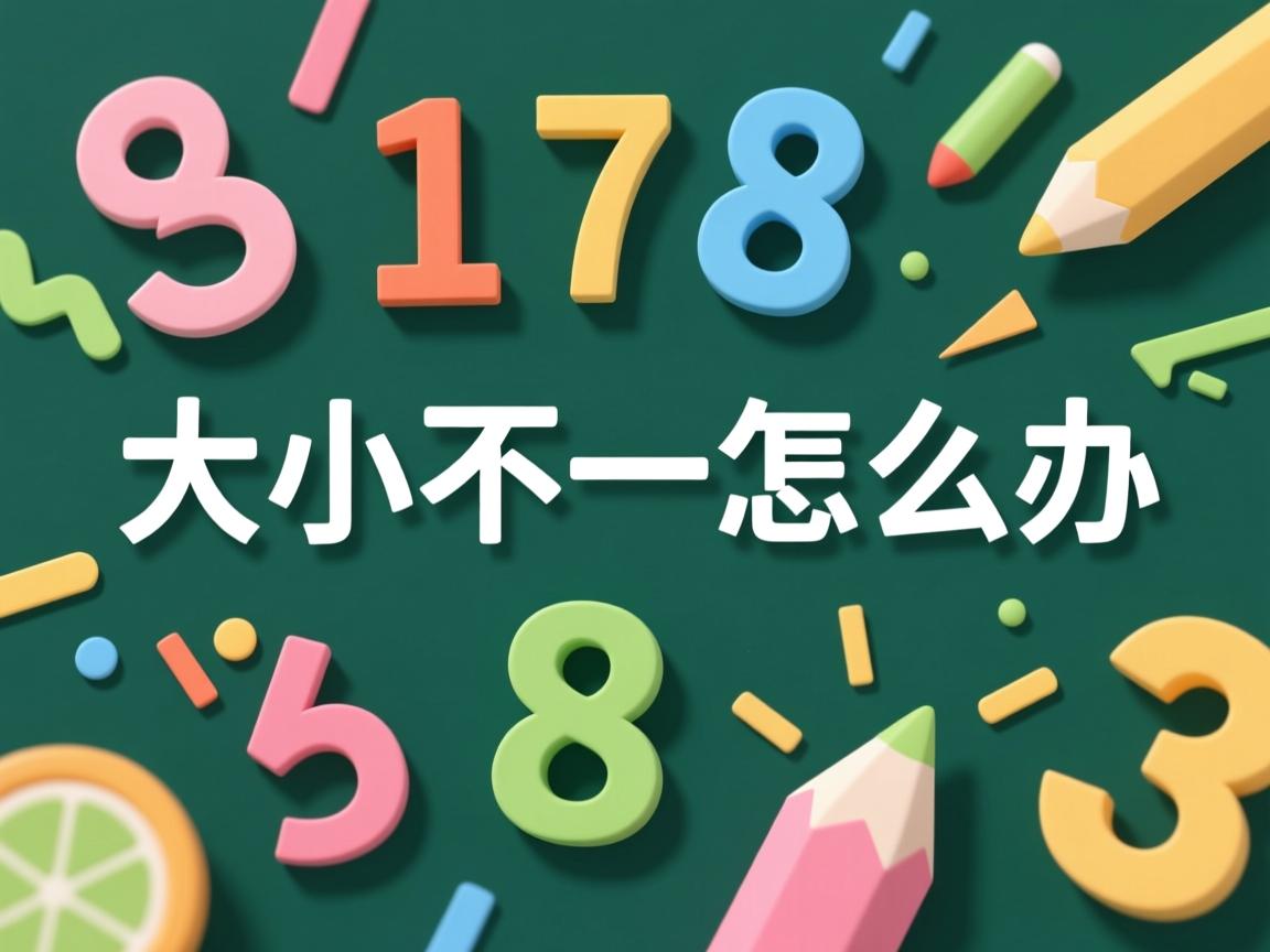 Word数字大小不一怎么办 第3张 Word数字大小不一怎么办 第3张