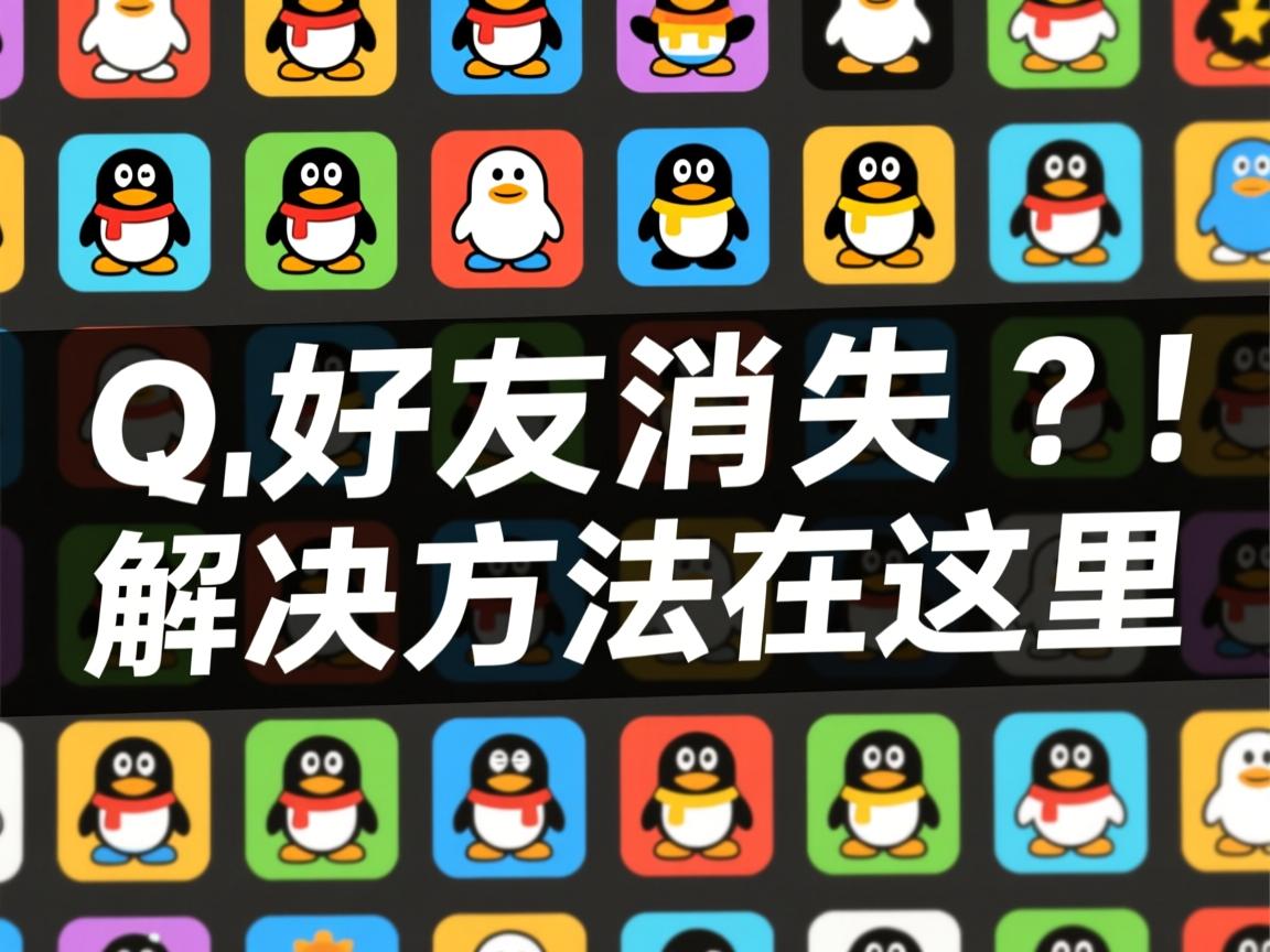QQ新加好友突然消失?解决方法在这里 第3张 QQ新加好友突然消失?解决方法在这里 第3张