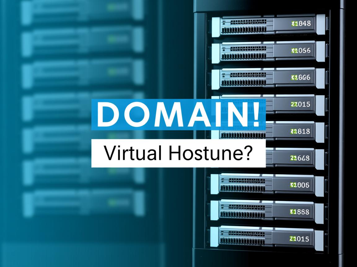 一个域名必须配一个虚拟主机吗? 第3张 一个域名必须配一个虚拟主机吗? 第3张